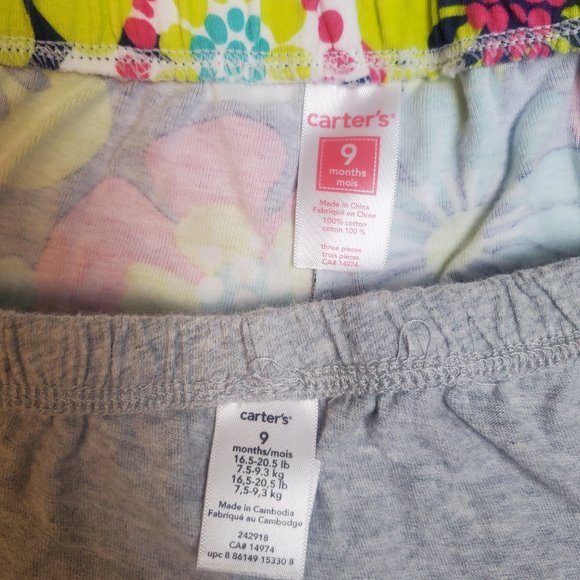 FREE W/ BUNDLE  [9M] Pair of Carter's Bubble Shorts - Picture 3 of 5